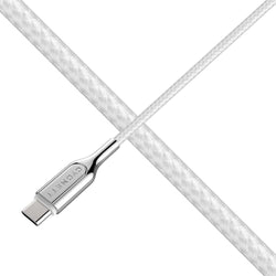 USB-C to USB-C Cable (USB 2.0) Braided White 1m - Cygnett (AU)